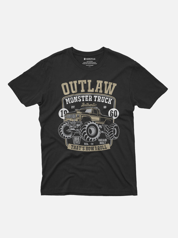 Big Foot Outlaw Monster Truck Tee
