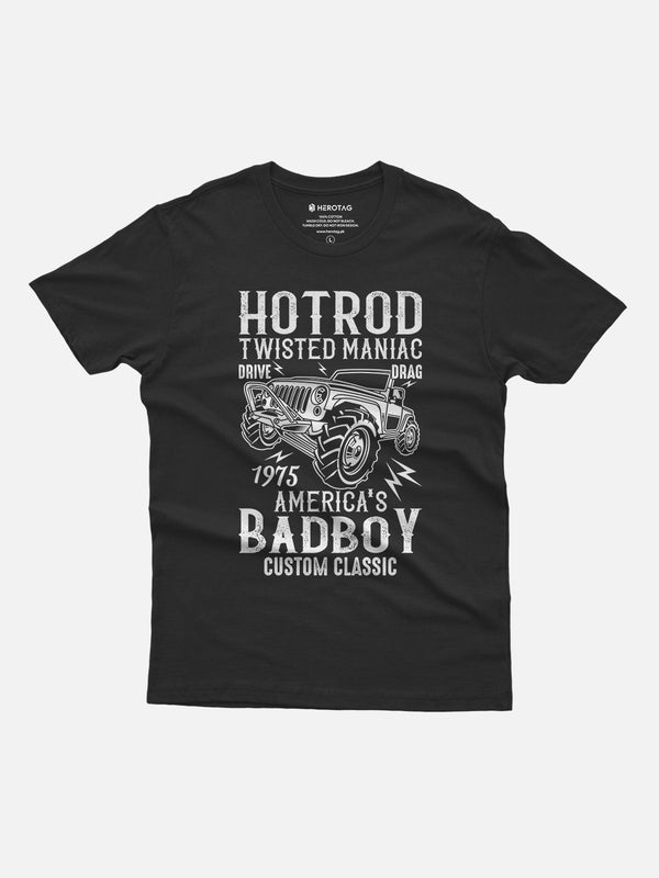 1975 Hot Rod Twisted Maniac Men's Vintage T-Shirt